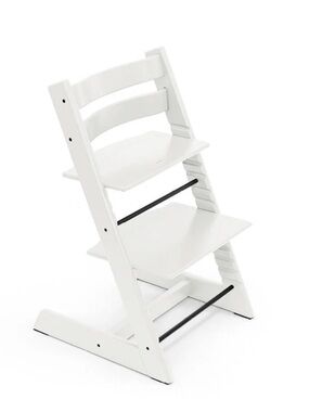 WHITE STOKKE TRIPP TRAPP HIGH CHAIR